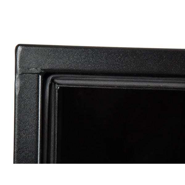 Buyers Products 24x24x30 Inch Textured Matte Black Steel Underbody Truck Box with 3-Point Latch 1734503