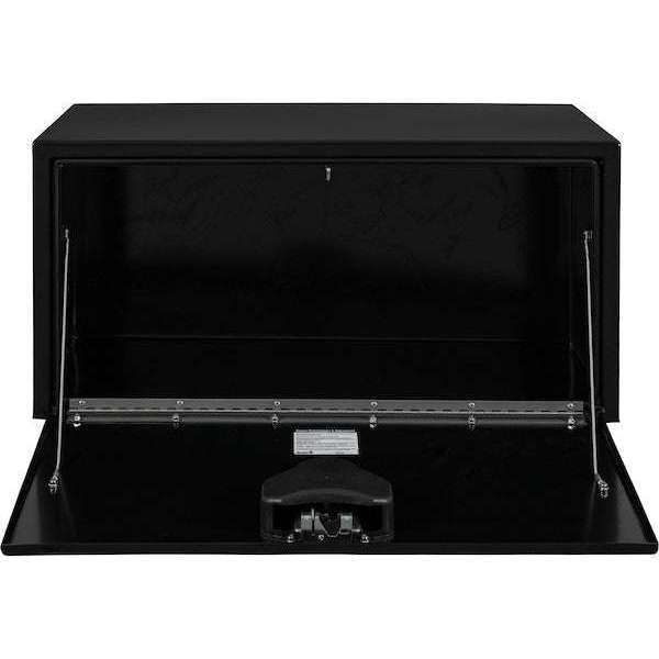 Buyers Products 18x18x36 Inch Black Steel Underbody Truck Box With Paddle Latch 1702105