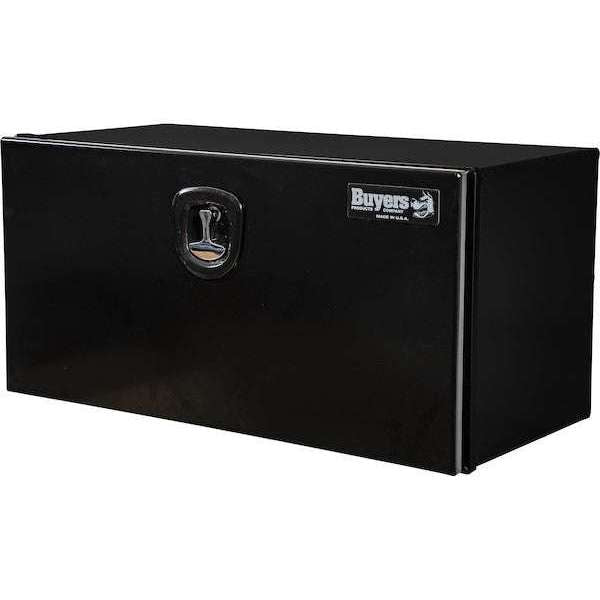 Buyers Products 18x18x36 Inch Black Pro Series Smooth Aluminum Underbody Truck Box 1706965