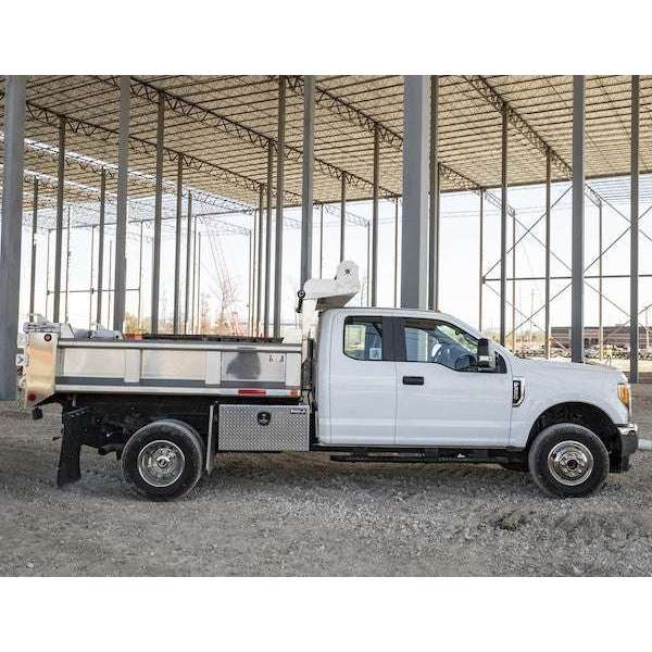 Buyers Products 18x18x36 Pro Series Smooth Aluminum Underbody Truck Box with Diamond Tread Door 1706505