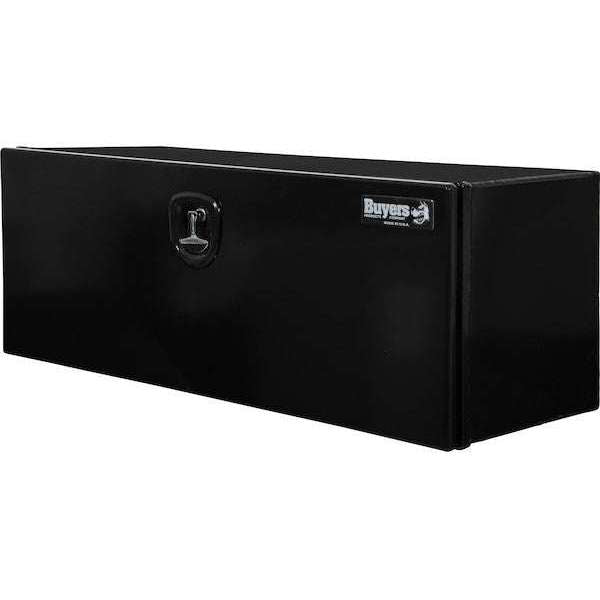 Buyers Products 18x18x48 Inch Black Pro Series Smooth Aluminum Underbody Truck Box 1706970