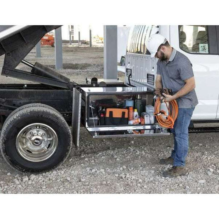 Buyers Products 18x18x24 Stainless Steel Underbody Truck Box With Stainless Steel Door - Highly Polished Model 1702650