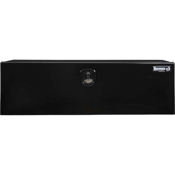 Buyers Products 18x18x60 Inch Black Pro Series Smooth Aluminum Underbody Truck Box 1706975