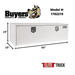 Products Buyers Products 18x18x60 Inch White Steel Underbody Truck Box with 2 Paddle Latches 1702215 Dimensions