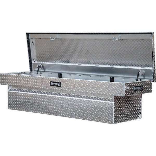Buyers Products 23x27x71 Inch Diamond Tread Aluminum Crossover Truck Box 1709425