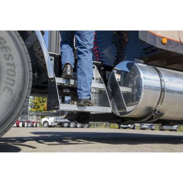 8 Inch Frame Step Buyers Products Class 8 Frame Steps for Semi Trucks - 24 Inch Model 52 ...