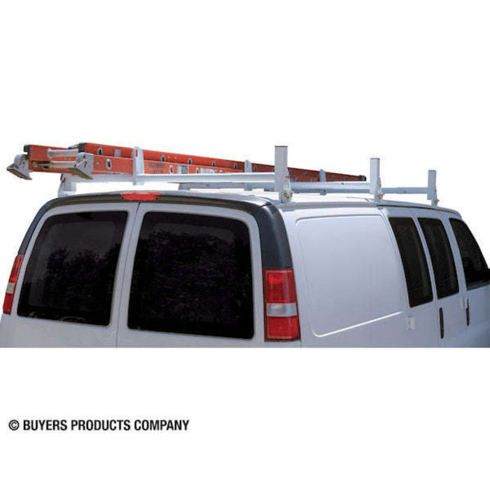 Van roof outlet ladder