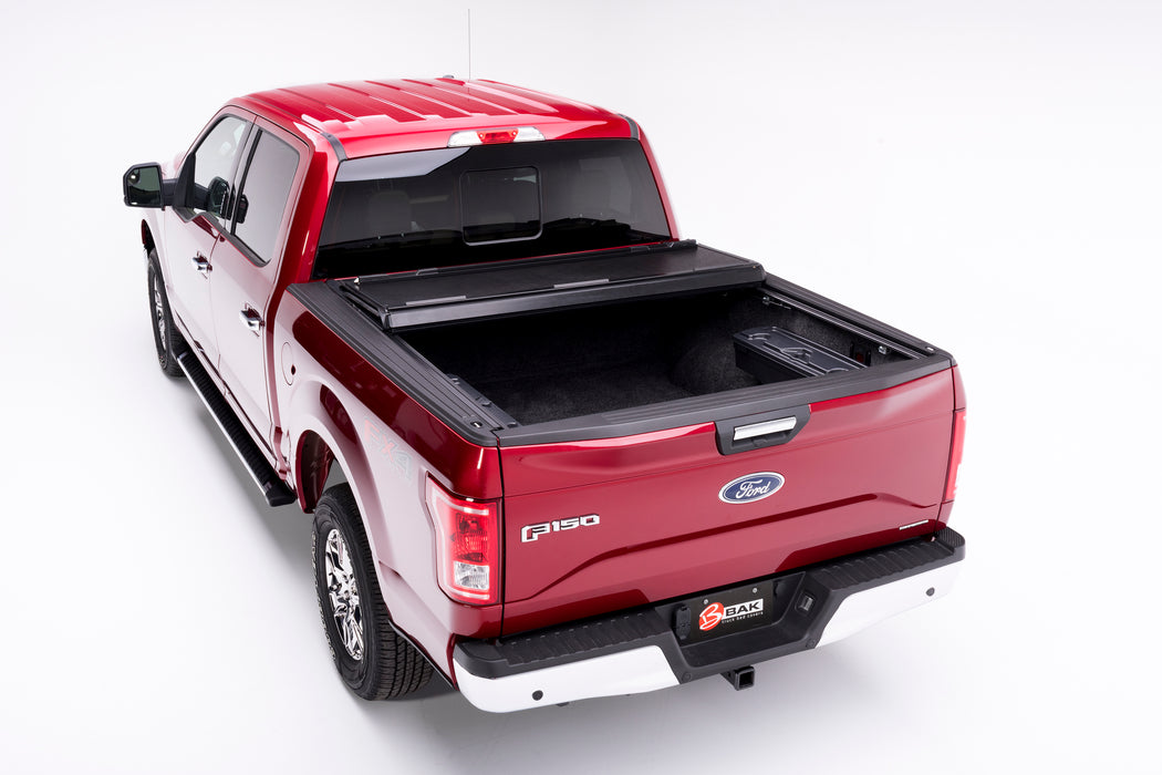 BAK BAKFlip F1 Hard Folding Truck Bed Cover - 21-24 Ford F-150 5' 7" Bed (Includes Lightning) Model 772439