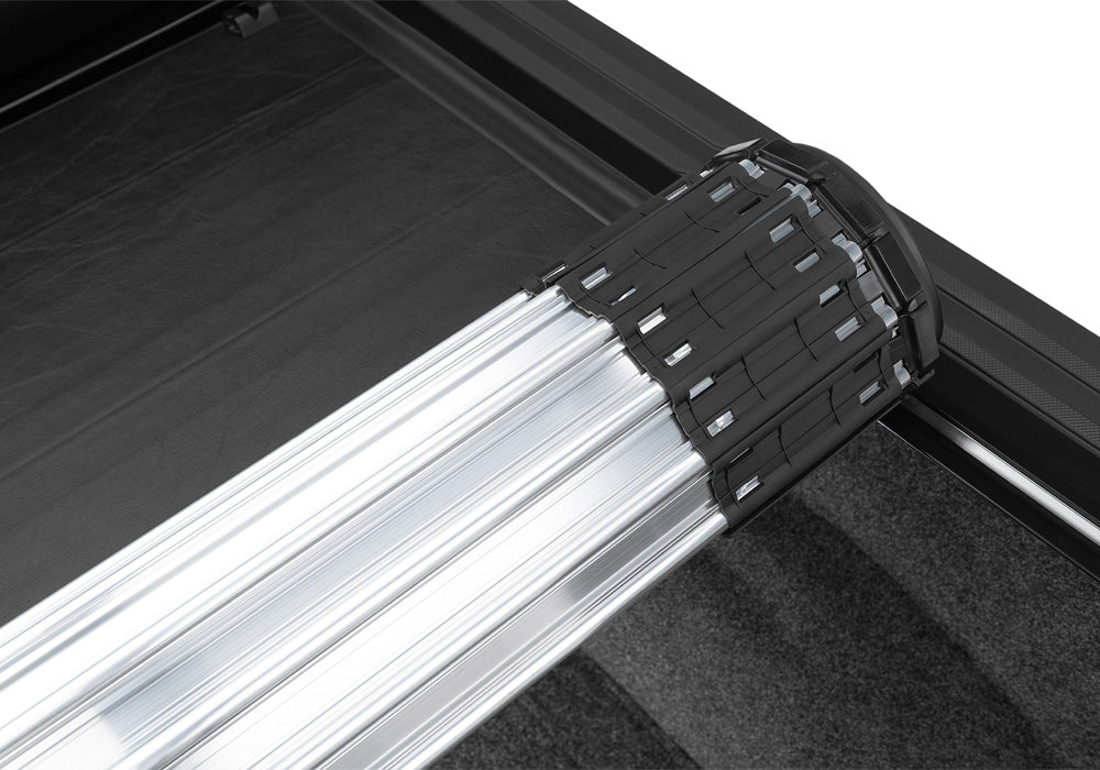 BAK Revolver X2 Hard Rolling Truck Bed Cover - 2007-2021 Toyota Tundra 6' 6" Bed with Deck Rail System without Trail Special Edition Storage Boxes Model 39410T