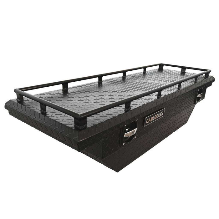 Camlocker Crossover Tool Box 60 Inch With Rail For Jeep Gladiator JT Low Profile Gloss Black S60LPBLRLGB