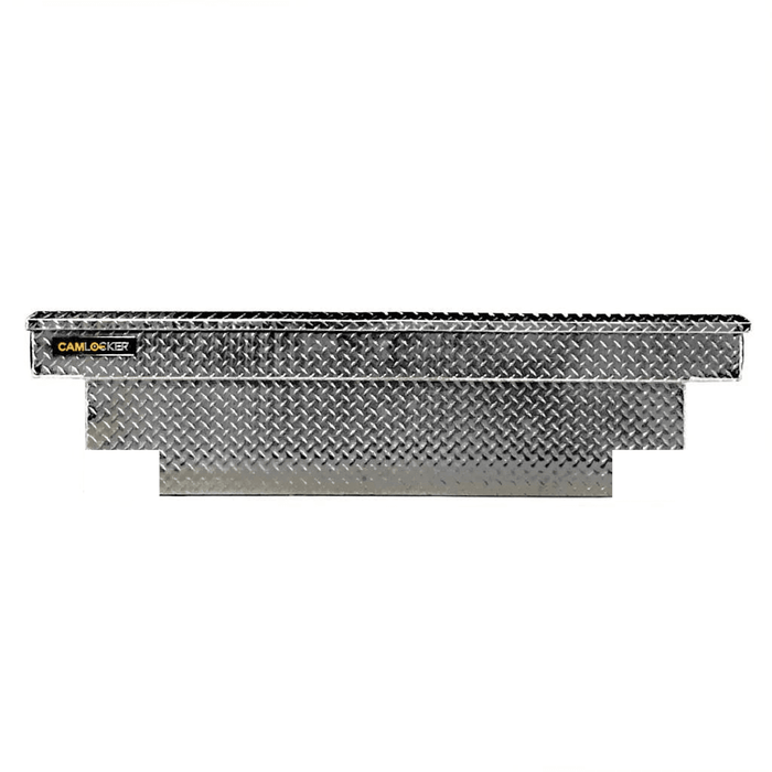 CamLocker King Size Crossover Tool Box 71 Inch Standard Profile Deep Notched Bright Aluminum Model KS71UN