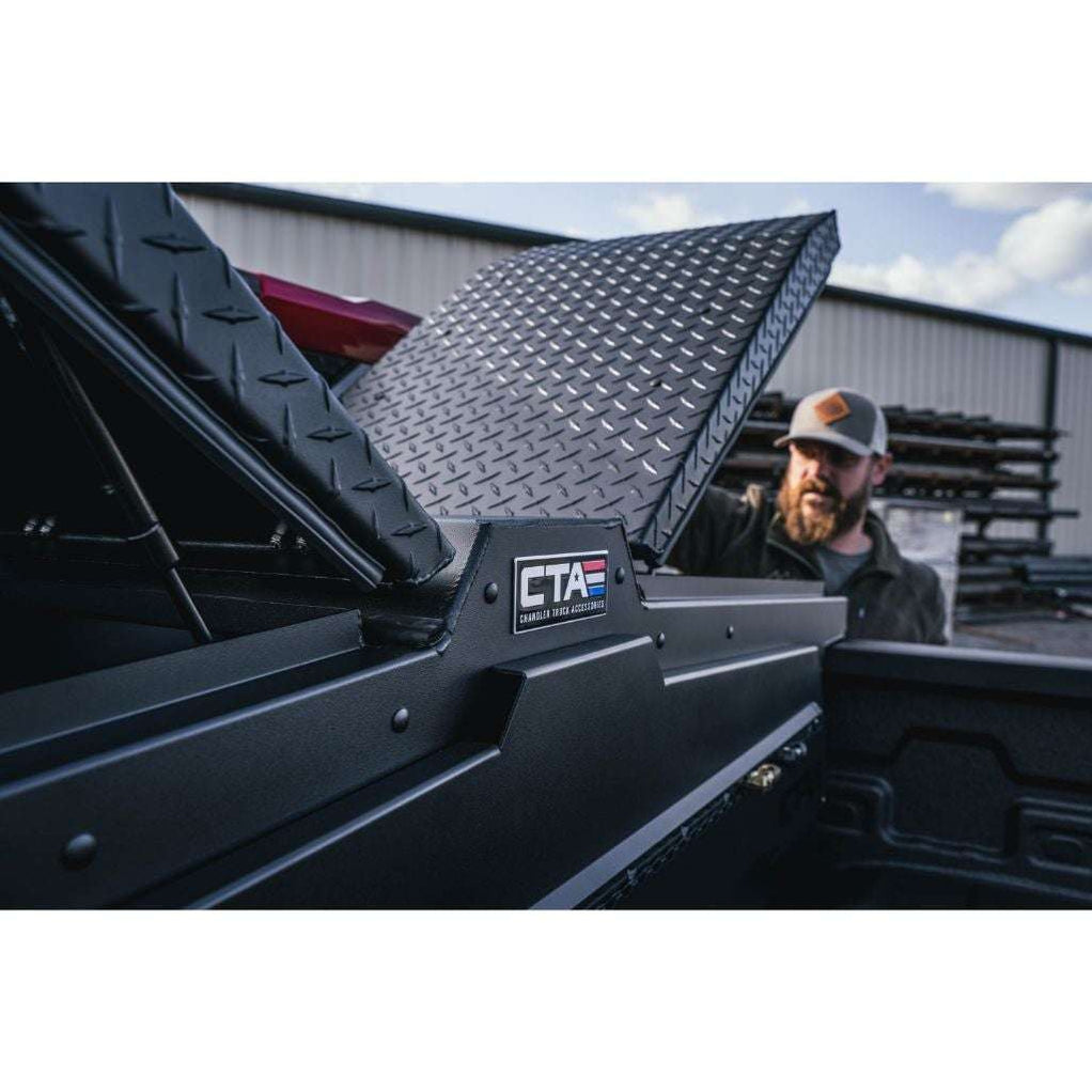 Chandler ADAPT Gullwing Crossover Toolbox Full Size Trucks Black Alumi