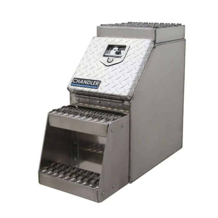 Chandler Step Truck Toolbox 24x28x12 Aluminum 5010-0030