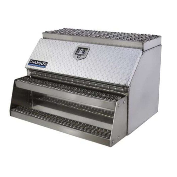 Chandler Step Truck Toolbox 24x28x36 Aluminum 5010-0060