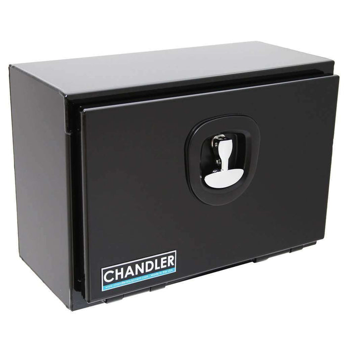Chandler Underbody Carbon Steel Toolbox 14x12x18 Textured Black With Drop Down Door 5100-0680