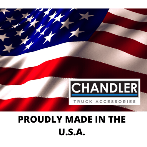 Chandler Underbody Carbon Steel Toolbox 18X18X60 Textured Black With Drop Down Door Double Latch 5100-2400