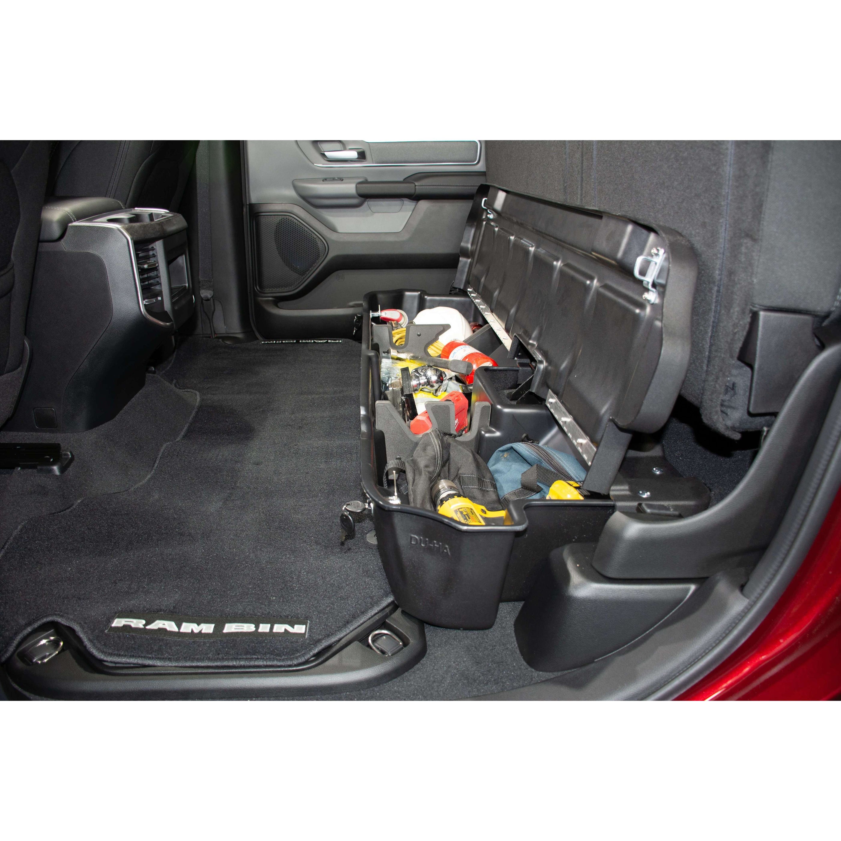 DU-HA Lockbox - Underseat Storage with Lockable Lid 2019-2023 Ram 1500 ...