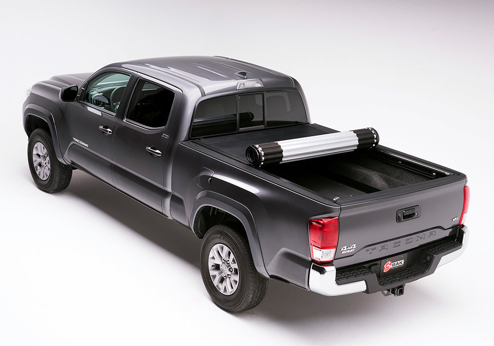 BAK Revolver X2 Hard Rolling Truck Bed Cover - 2005-2015 Toyota Tacoma 5' Bed with Deck Rail System Model 39406