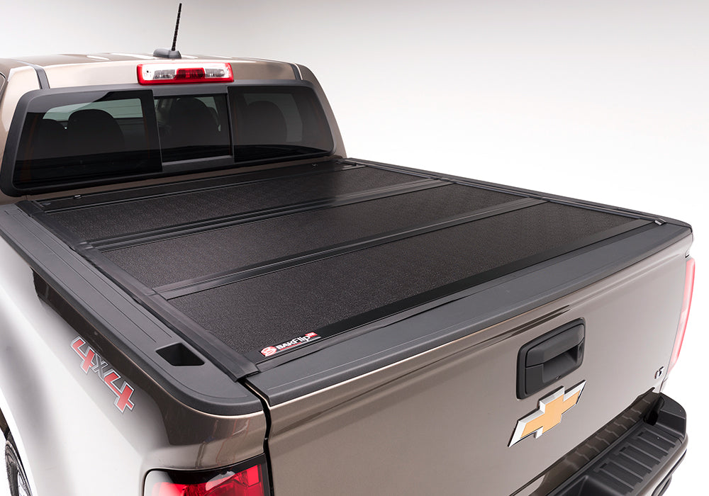 BAK BAKFlip G2 Hard Folding Truck Bed Cover - Rails Mounted Low Enough To Use Standard C Clamps - 2004-2012 Chevy Colorado/GMC Canyon 5' Bed Model 226106