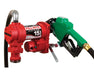 Fill-Rite 15 GPM 12V DC Transfer Tank Pump Kit Auto Nozzle Leaded Spou ...