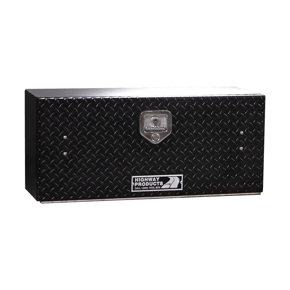 Highway Products 48 X 16 X 13 Top Mount Tool Box With Black Diamond Pl ...