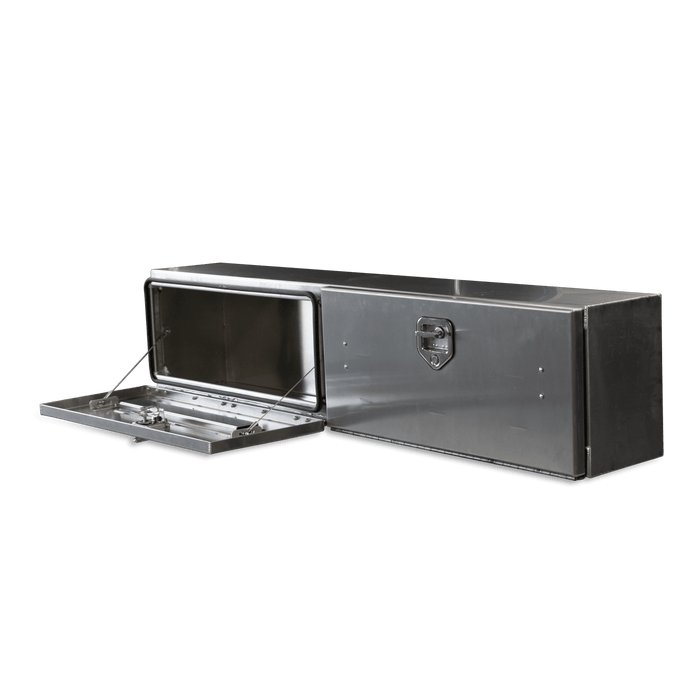 Highway Products 72 X 16 X 13 Top Mount Tool Box With Smooth Aluminum Door Smooth Aluminum Base 3813-009