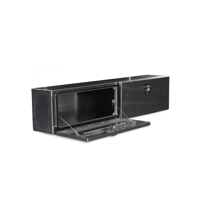 Highway Products 96 X 16 X 13 Top Mount Tool Box With Smooth Aluminum Door Smooth Aluminum Base 3813-017