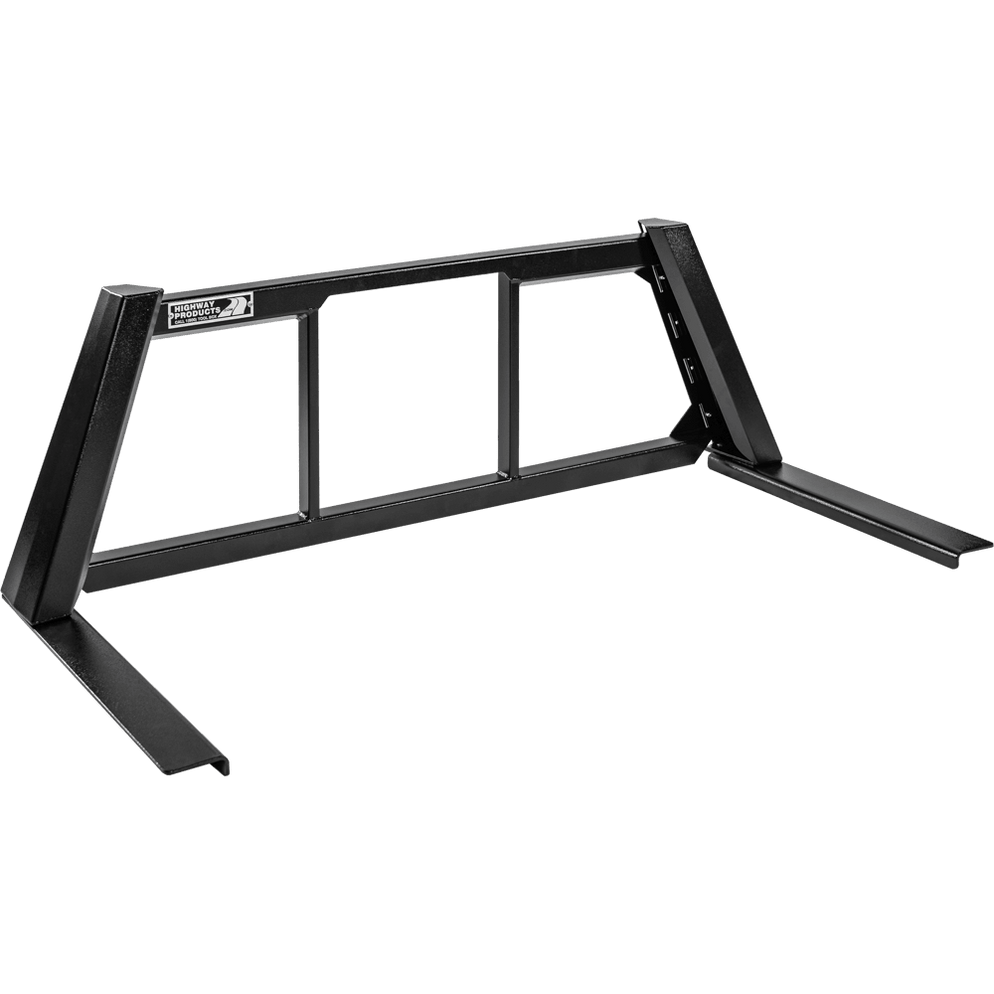 Highway Products Honeycomb Headache Rack Open Post Smooth Black Uprigh ...