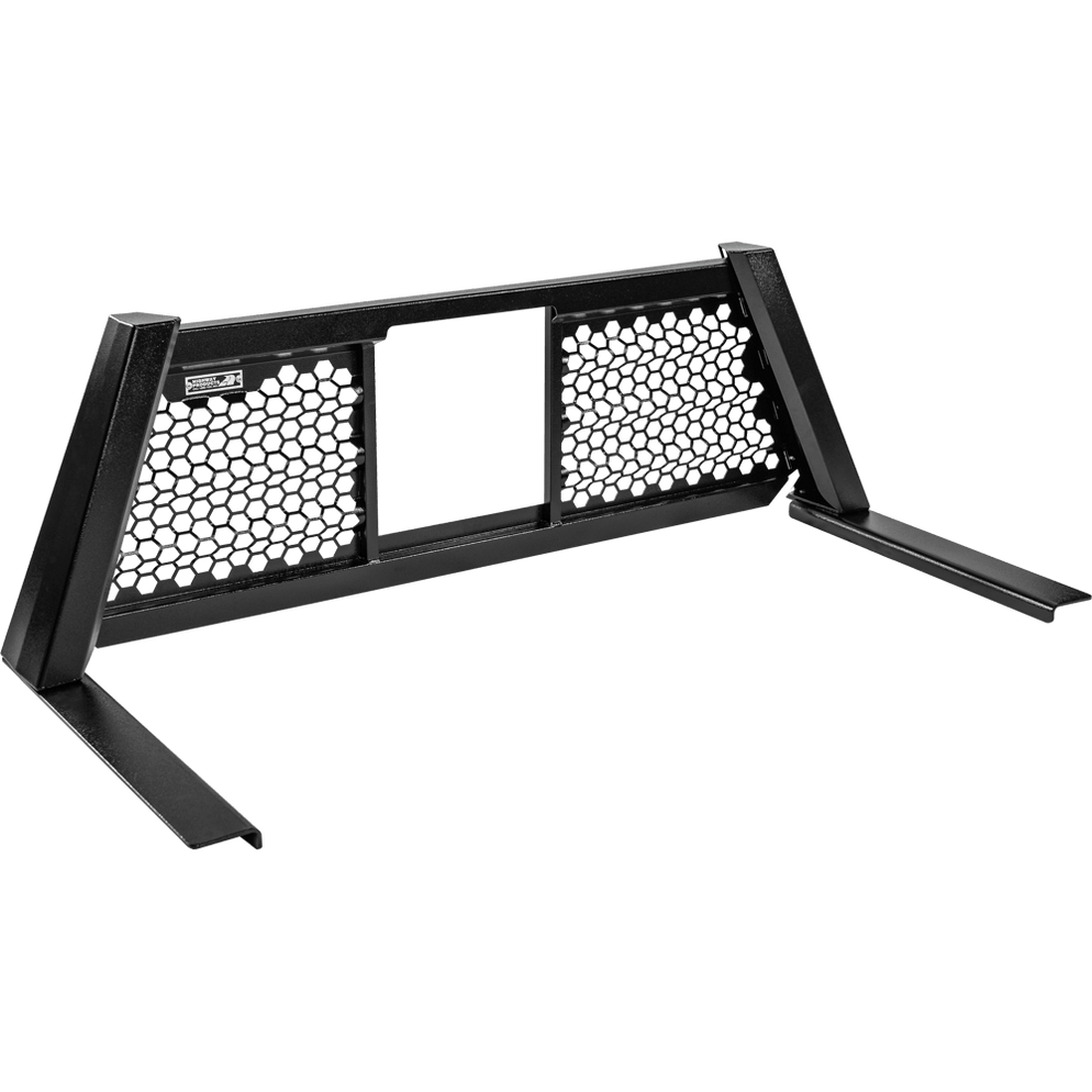 Highway Products Honeycomb Headache Rack Open Wave Smooth Black Uprigh ...