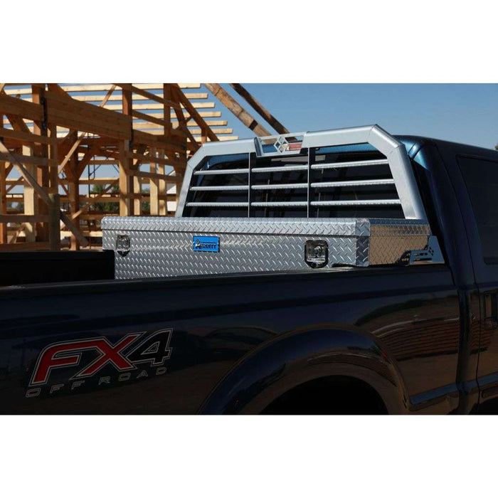 Merritt Crossover Tool Box Standard Depth 16"H x 20"D x 70"L Diamond Plate Aluminum Single Lid Full Size Trucks