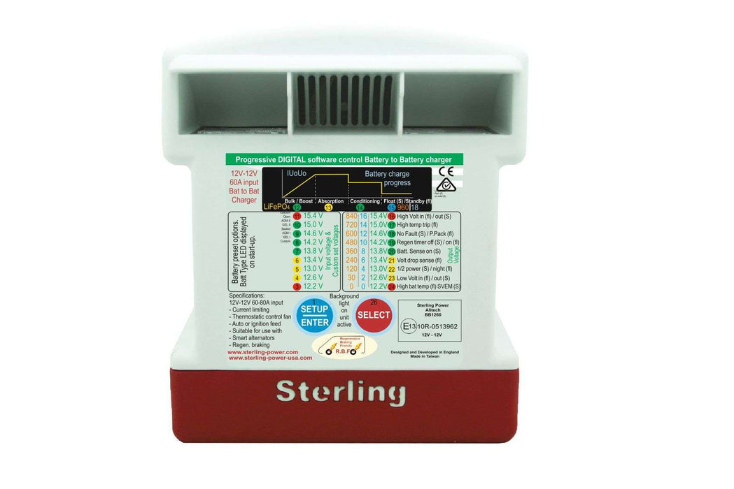 Sterling Power Pro Batt Ultra Battery to Battery Charger - Green Label
