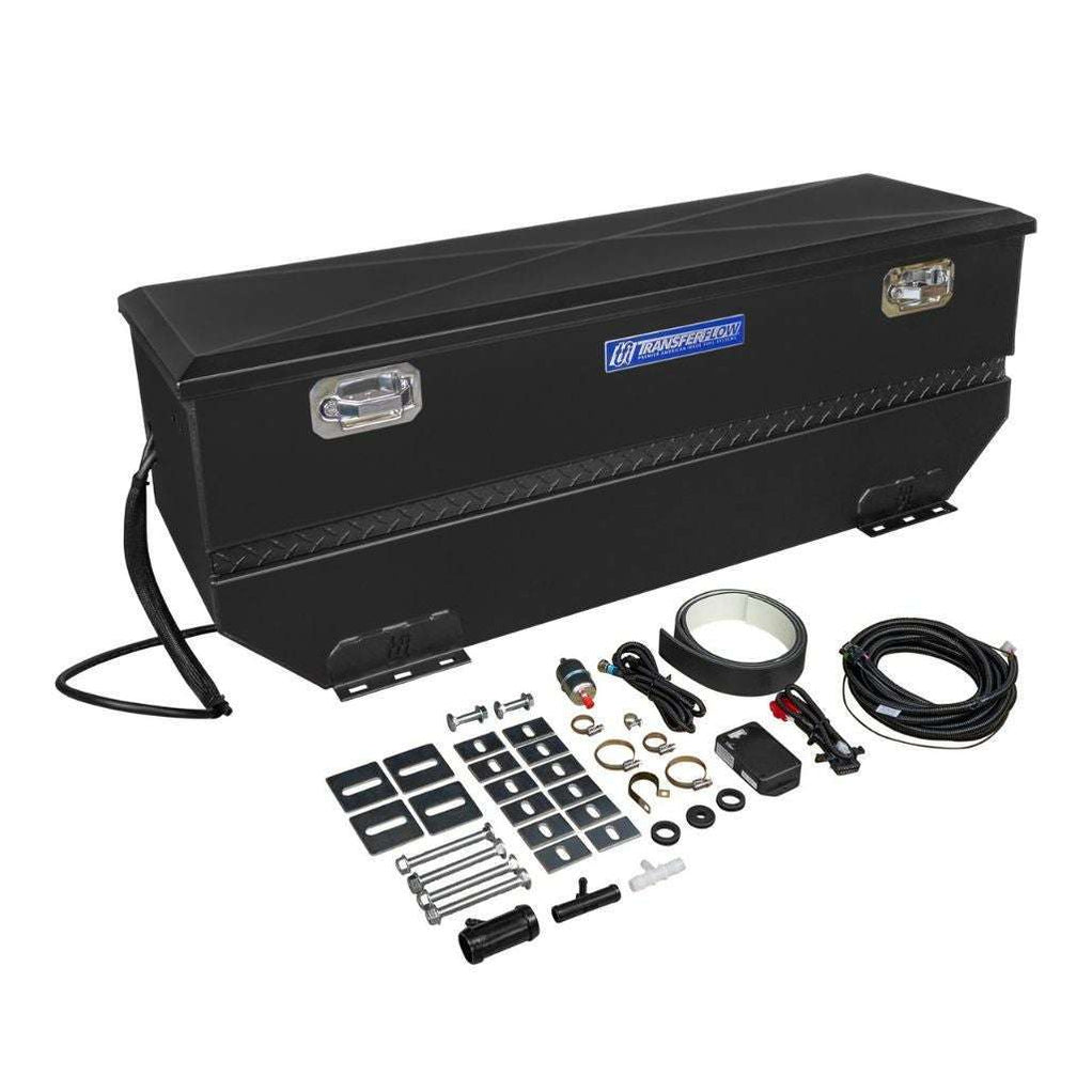 Transfer Flow 40 Gallon Auxiliary Diesel Fuel Tank Tool Box Combo - TR ...