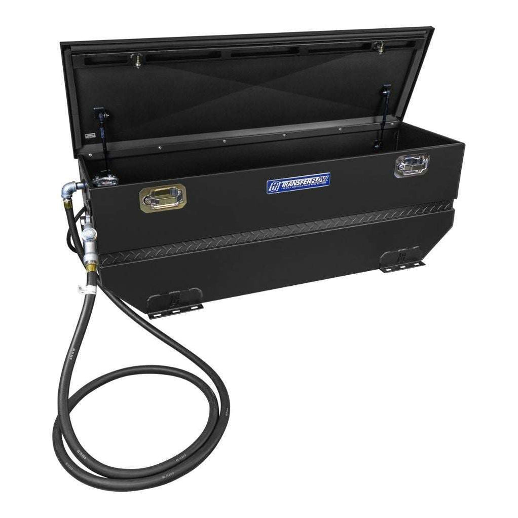 Transfer Flow 40 Gallon Fuel Transfer Tank and Tool Box Combo Diesel o ...