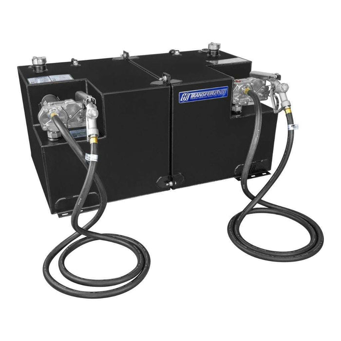 Transfer Flow 50/50 Gallon Split Fuel Transfer Tank System Diesel or Gasoline - 0800113244