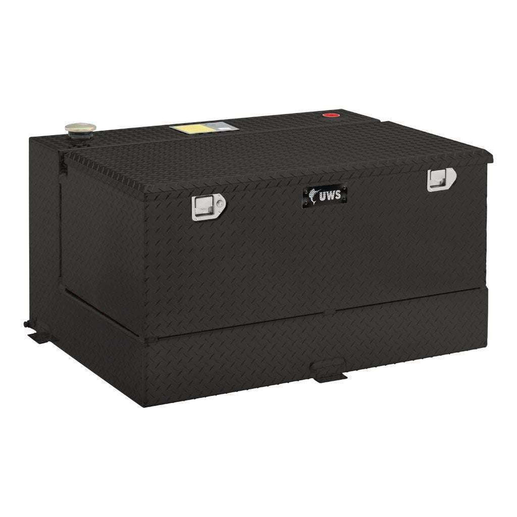 UWS Gloss Black 100-Gallon Combo Aluminum Transfer Tank Model TT-100-C ...