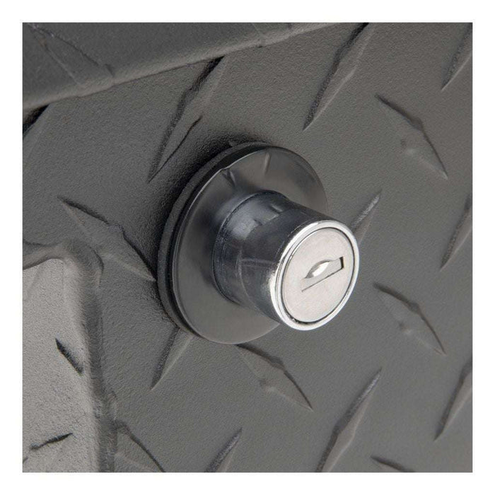 UWS Matte Black Aluminum 36" Truck Side Tool  Box - Low Profile Model TBSM-36-LP-MB