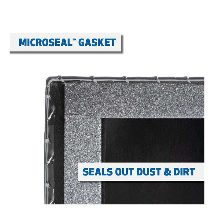 UWS Gloss Black Aluminum 36" Single-Door Underbody Tool Box Model TBUB-36-BLK