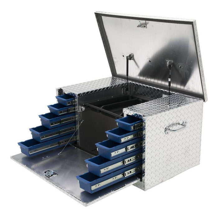 TBC-38-DS UWS Uws Tbc-38-Ds Chest Box With Two Drawer Slide Other Automotive Tool Storage, Bright