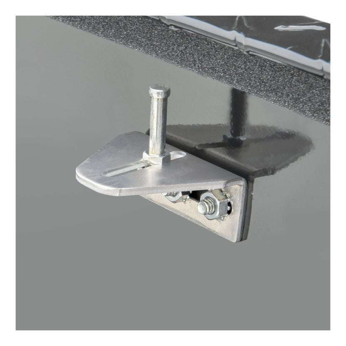 UWS Gloss Black Aluminum 48" Truck Side Tool Box Model TBSM-48-BLK