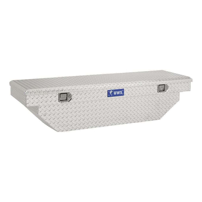 UWS 63-Inch Heavy-Wall Aluminum Angled Truck Tool Box, RigidCore Lid Model EC10271