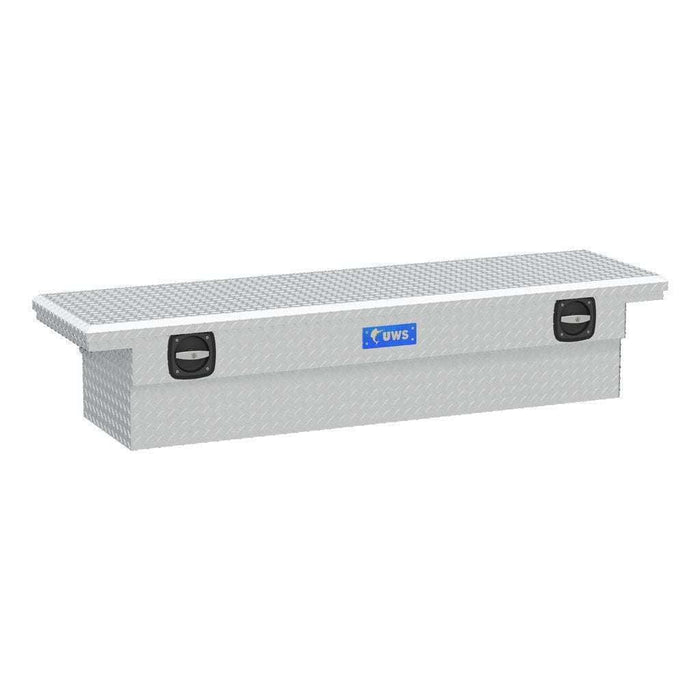 UWS Secure Lock 72-Inch Heavy-Wall Aluminum Truck Tool Box with Low Profile, RigidCore Lid Model EC10021