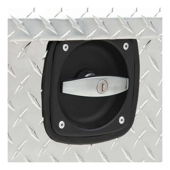 UWS Secure Lock 48" Under Tonneau Utility Chest Box Bright Aluminum Model EC20501