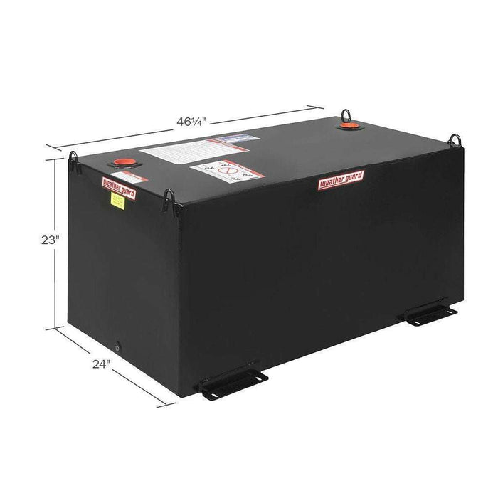 Weather Guard 100 Gallon Gloss Black Steel Transfer Tank Model 358-5-02
