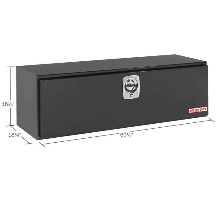 Weather Guard Underbody Box Gloss Black Steel 60.13X18.25X18.13 Model # 560-5-02