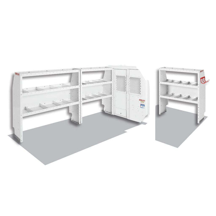 Weather Guard 600-8110R Commercial Shelving Van Package Full-Size Low Roof Ford Transit 130" WB