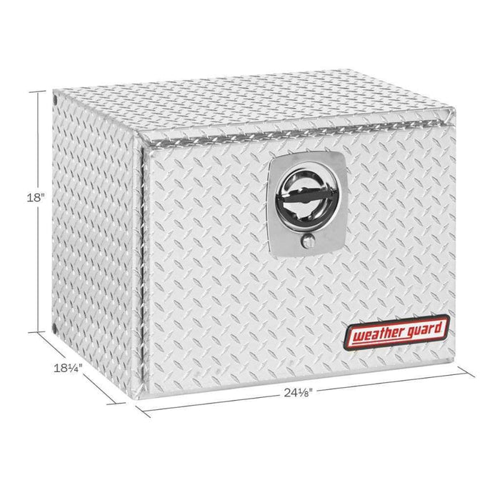 Weather Guard Underbody Box Compact Bright Aluminum 24.13X18X18 Model # 627-0-02