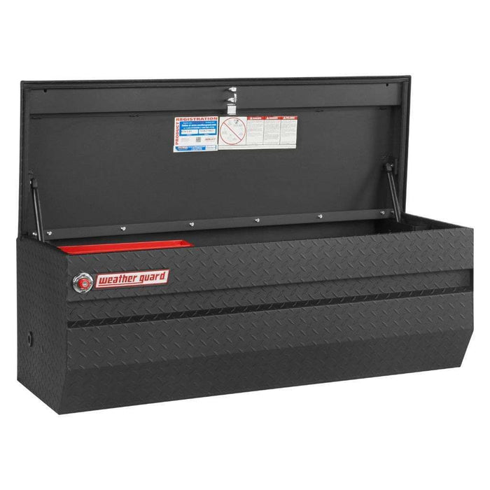 Weather Guard Chest Tool Box Matte Black Aluminum 47X20.25X19.25 Model # 674-52-01