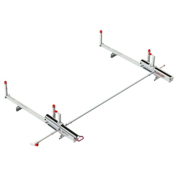Weather Guard EZGLIDE2™ Drop-Down Ladder Van Rack Extended Mid/High Roof Model #2291-3-01
