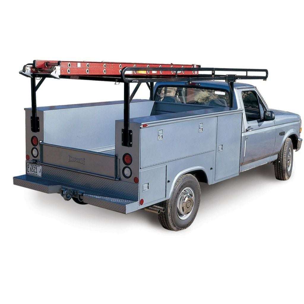 Weather Guard Service Body Ladder Rack Steel Full Model 1225 — Elite Truck