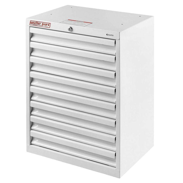 Weather Guard Van Storage Cabinet 8 Drawer 24"x18"x14" Model # 9988-3-01